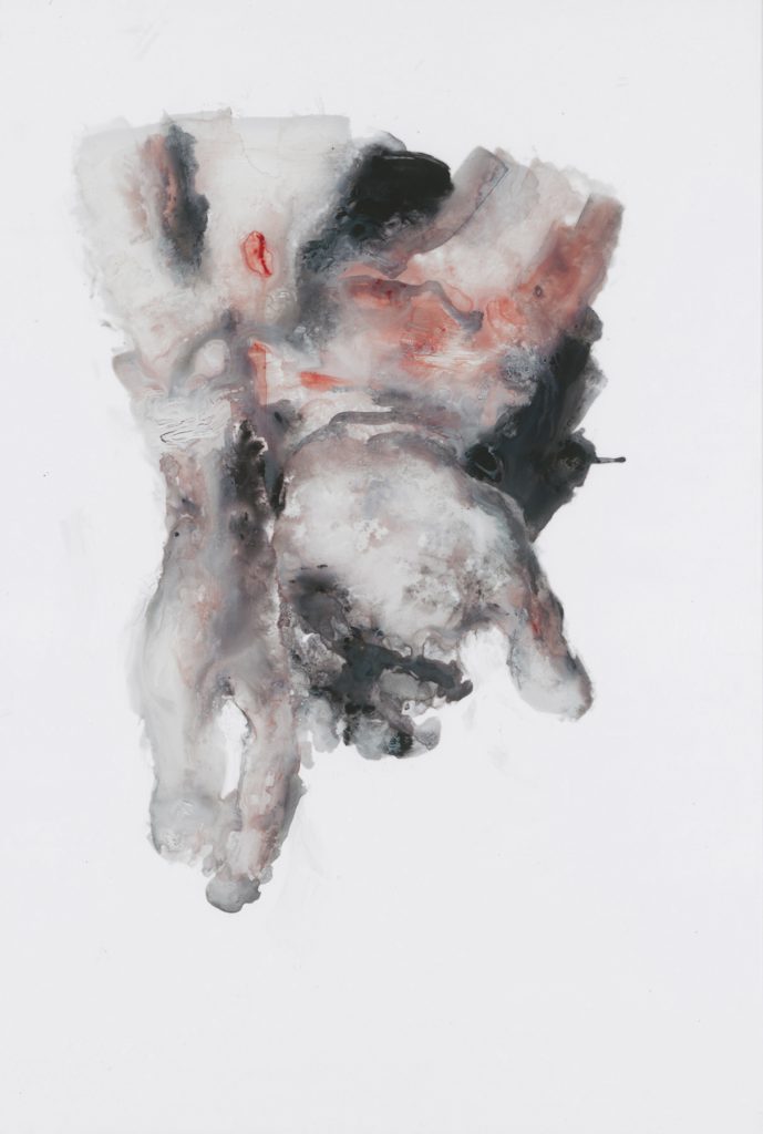 Sans titre, acrylique sous verre, 40×60 cm, 2016 Sans titre, acrylique sous verre, 40×60 cm, 2016